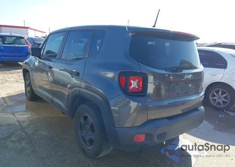 2017 Jeep Renegade Sport Fwd z USA, uszkodzony, nr VIN ZACCJAAB3HPF79829